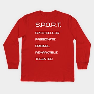 What is sport Kids Long Sleeve T-Shirt